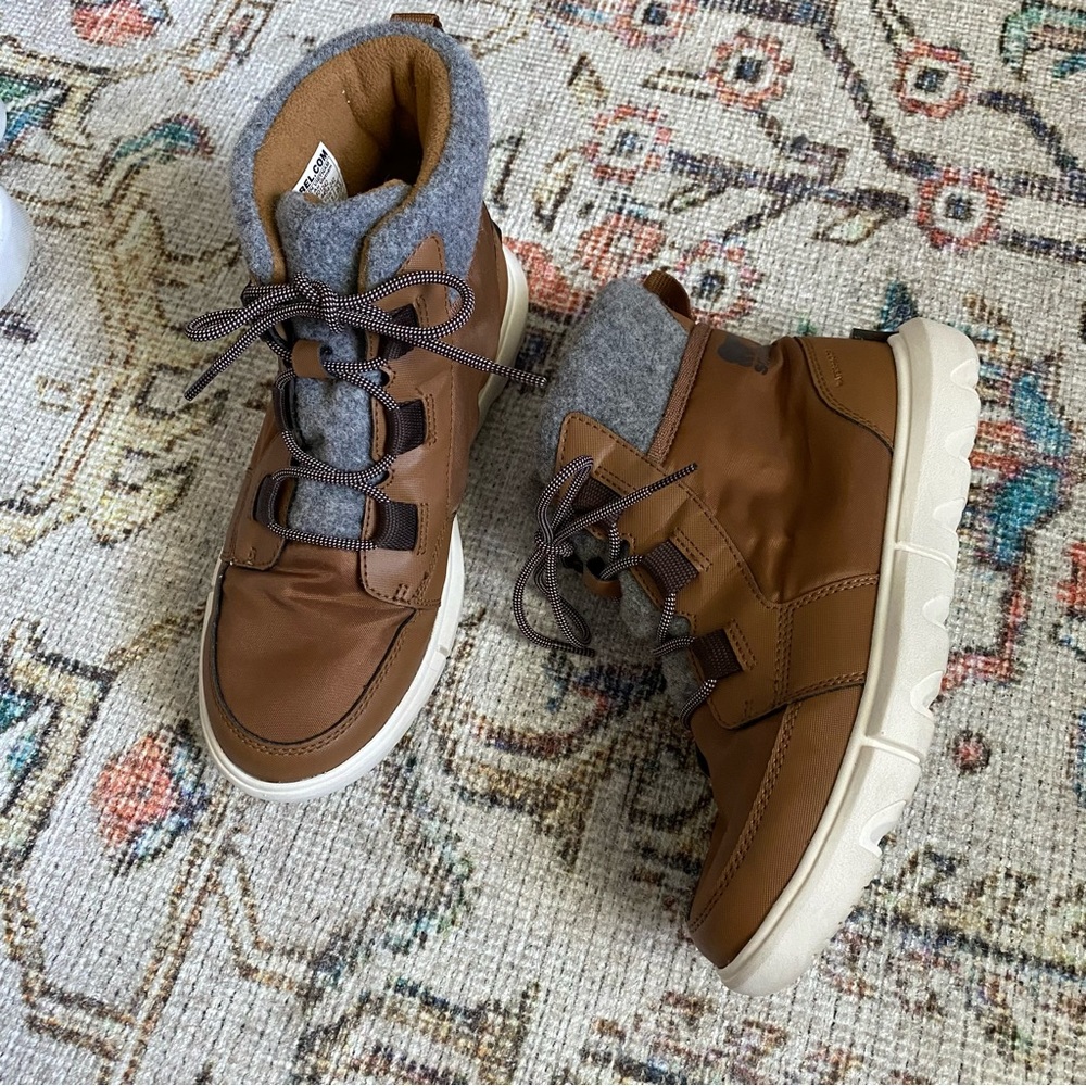 Sorel Women's Explorer II Carnival Winter Boots Waterproof Fleece Boots 8.5